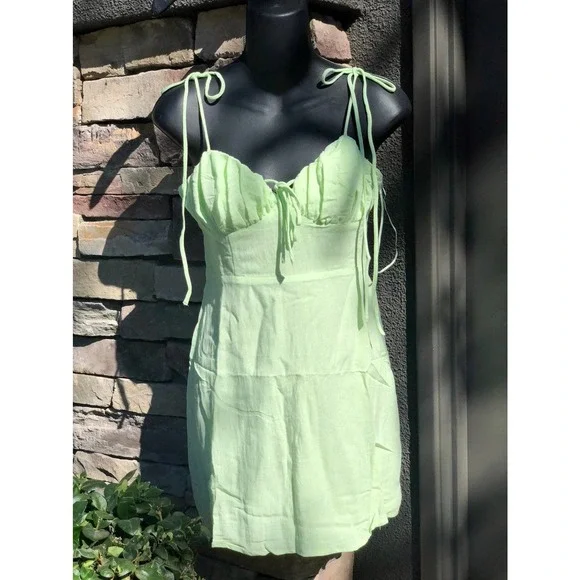 Cotton Candy LA Linen Dress - Picture 10 of 12